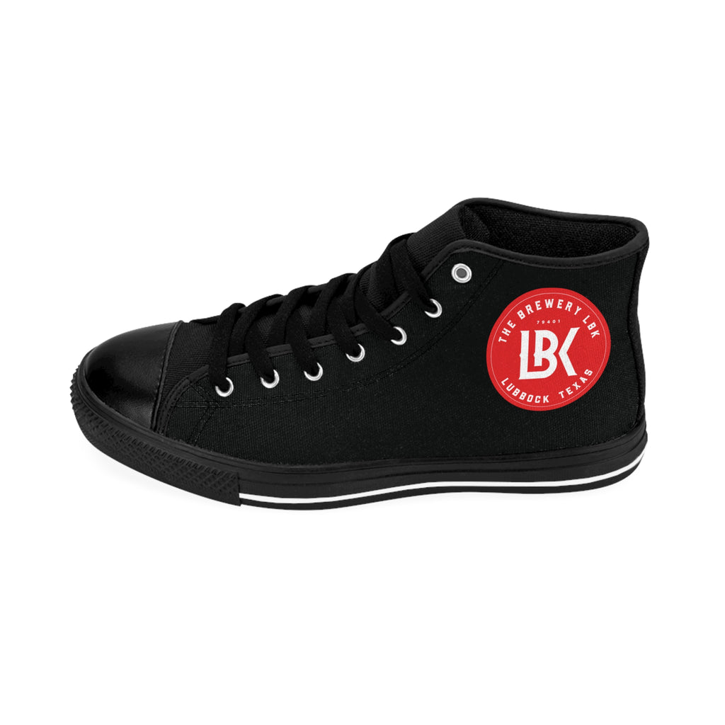 Brewery LBK Classic Black High-Top Sneakers