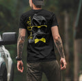 Brewery LBK Black T-Shirt with Yellow Doc Chilton