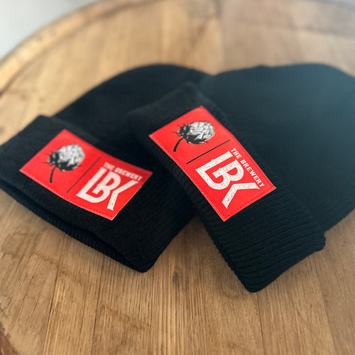 Brewery LBK Black Fold Over Beanie